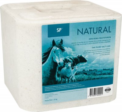 Zoom bild av Salt för häst, SP salt natural, 2 kg, 3x2 kg